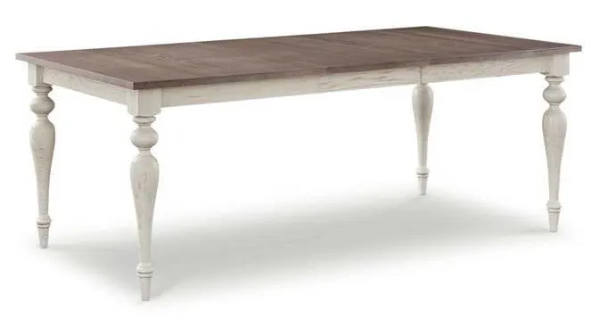 Bassett 4122-4060LF1 Amelia Oak Rectangle Leaf Table Bassett 4122-4060LF1 Amelia Oak Rectangle Leaf Table