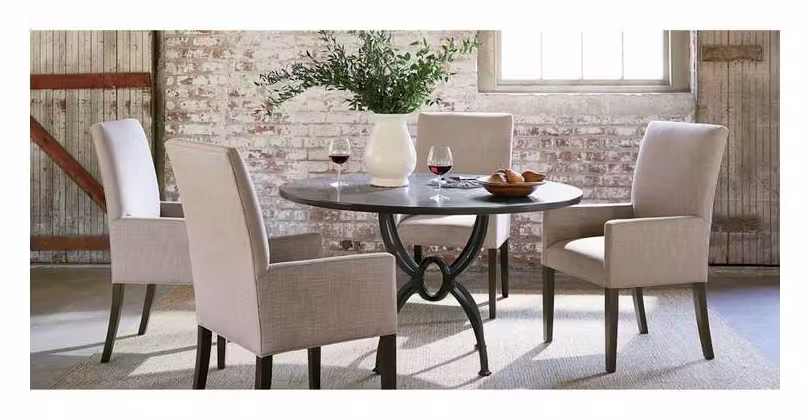 Bassett 4521-K4807BS Atlas Blue Stone Table Bassett 4521-K4807BS Atlas Blue Stone Table