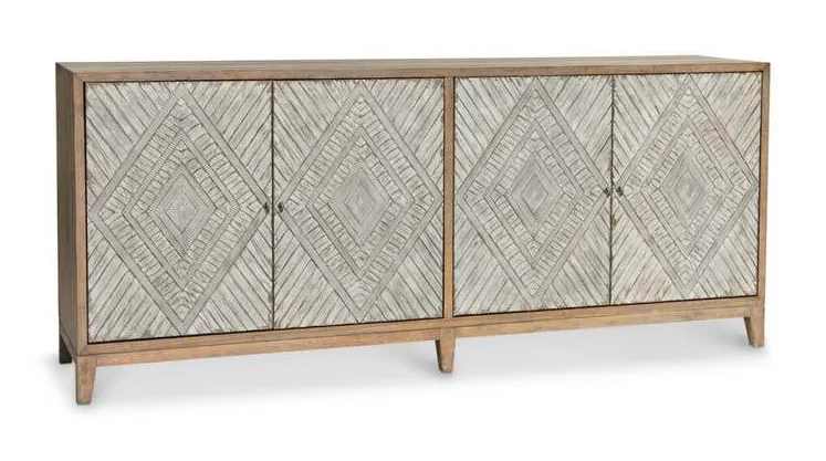 Bassett 6V97-0860 Antiquities Antiquities Telluride 4 Door Credenza Bassett 6V97-0860 Antiquities Antiquities Telluride 4 Door Credenza