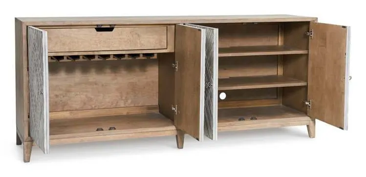 Bassett 6V97-0860 Antiquities Antiquities Telluride 4 Door Credenza Bassett 6V97-0860 Antiquities Antiquities Telluride 4 Door Credenza