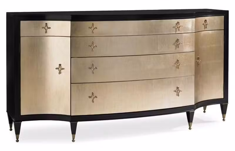 Caracole con-closto-068 Classic Contemporary Opposites Attract Sideboard Caracole con-closto-068 Classic Contemporary Opposites Attract Sideboard