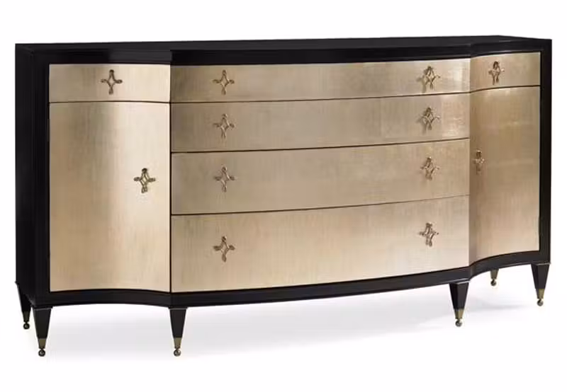 Caracole con-closto-068 Classic Contemporary Opposites Attract Sideboard Caracole con-closto-068 Classic Contemporary Opposites Attract Sideboard