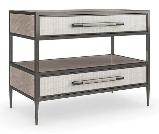 Caracole CLA-021-067 Dual Impressions Nightstand Caracole CLA-021-067 Dual Impressions Nightstand