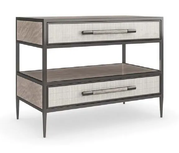 Caracole CLA-021-067 Dual Impressions Nightstand Caracole CLA-021-067 Dual Impressions Nightstand