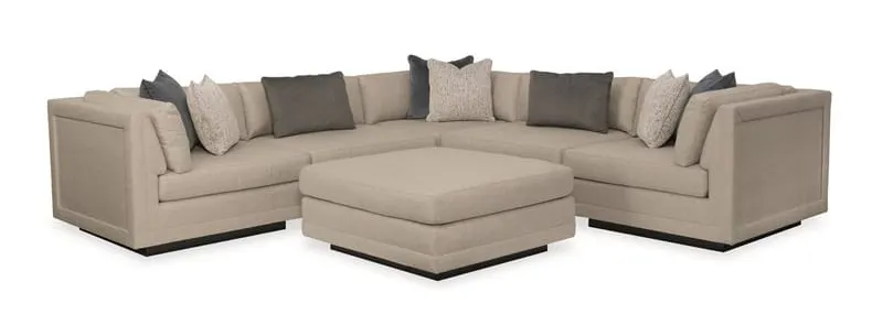 Caracole M050-017-SEC2-A Modern Fusion Upholstery Fusion 6 Piece Sectional Caracole M050-017-SEC2-A Modern Fusion Upholstery Fusion 6 Piece Sectional