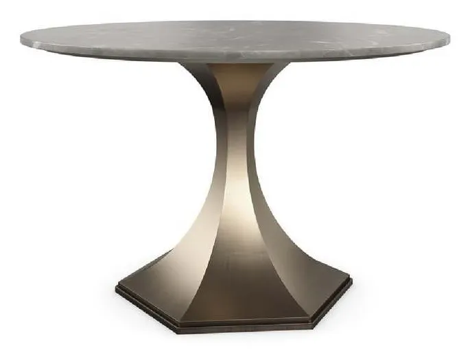 Caracole CLA-422-201 Caracole Classic Top Brass Dining Table Caracole CLA-422-201 Caracole Classic Top Brass Dining Table