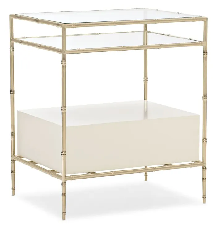 Caracole CLA-419-063 Caracole Classic Give It A Reed Nightstand Caracole CLA-419-063 Caracole Classic Give It A Reed Nightstand