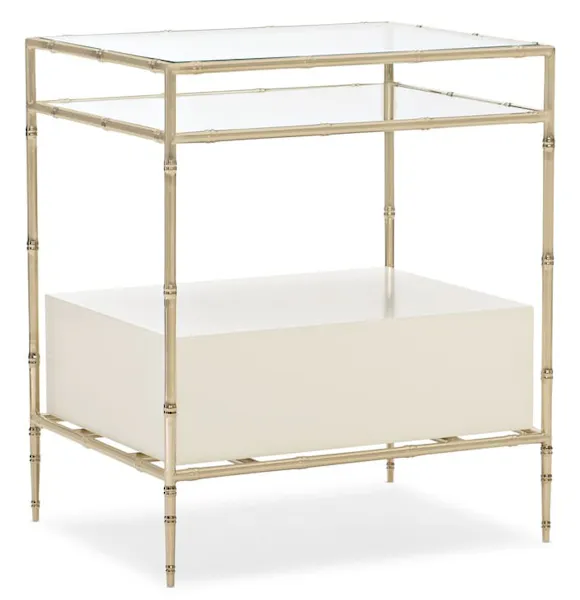 Caracole CLA-419-063 Caracole Classic Give It A Reed Nightstand Caracole CLA-419-063 Caracole Classic Give It A Reed Nightstand