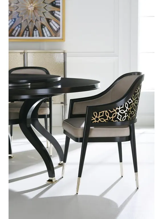 Caracole CLA-419-2012 Caracole Classic Total Eclipse Dining Table Caracole CLA-419-2012 Caracole Classic Total Eclipse Dining Table