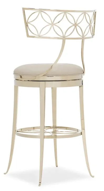Caracole CLA-419-305 Caracole Classic Royal Klismos At The Bar Barstool Caracole CLA-419-305 Caracole Classic Royal Klismos At The Bar Barstool
