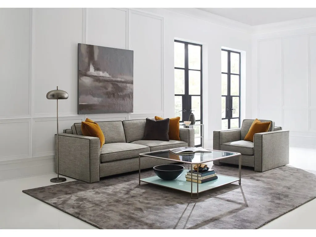 Caracole UPH-019-017-A Caracole Classic Welt Played Sofa Caracole UPH-019-017-A Caracole Classic Welt Played Sofa