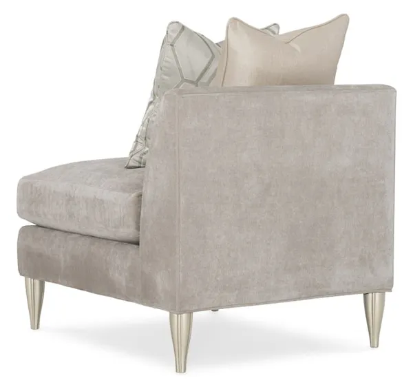 Caracole UPH-019-AC1-B Caracole Classic Fret Knot Armless Chair Sectional Caracole UPH-019-AC1-B Caracole Classic Fret Knot Armless Chair Sectional