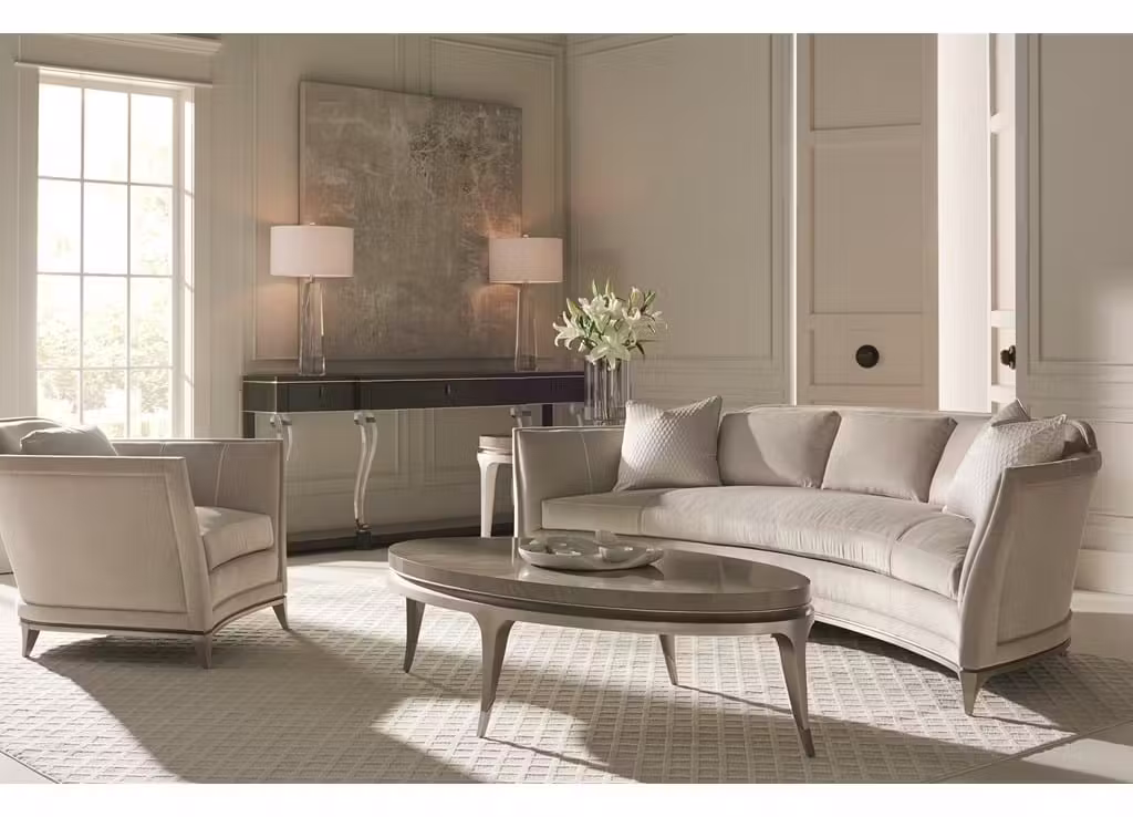 Caracole UPH-417-016-A Bend The Rules Sofa Caracole UPH-417-016-A Bend The Rules Sofa
