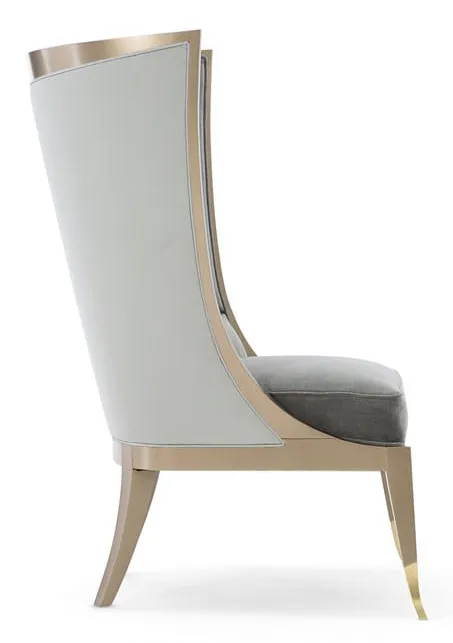 Caracole UPH-418-033-B Caracole Classic Pop Your Collar Accent Chair Caracole UPH-418-033-B Caracole Classic Pop Your Collar Accent Chair