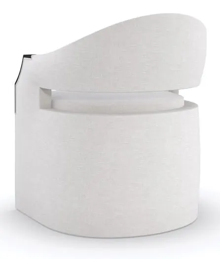 Caracole UPH-421-032-A Dinner Roll Accent Chair Caracole UPH-421-032-A Dinner Roll Accent Chair
