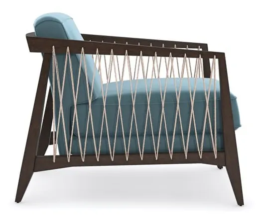 Caracole UPH-421-131- Caracole Classic Rope Me In Accent Chair Caracole UPH-421-131- Caracole Classic Rope Me In Accent Chair