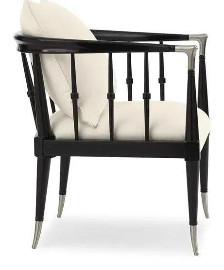 Caracole uph-chawoo-54B Black Beauty Chair Caracole uph-chawoo-54B Black Beauty Chair