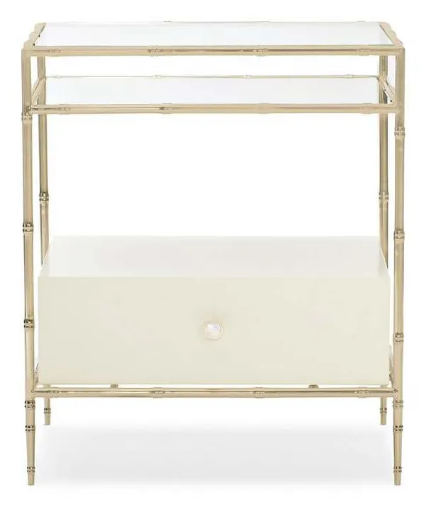 Caracole CLA-419-063 Caracole Classic Give It A Reed Nightstand Caracole CLA-419-063 Caracole Classic Give It A Reed Nightstand