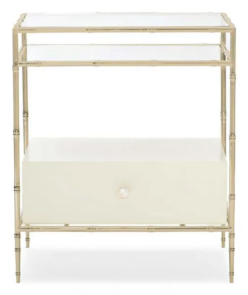 Caracole CLA-419-063 Caracole Classic Give It A Reed Nightstand Caracole CLA-419-063 Caracole Classic Give It A Reed Nightstand