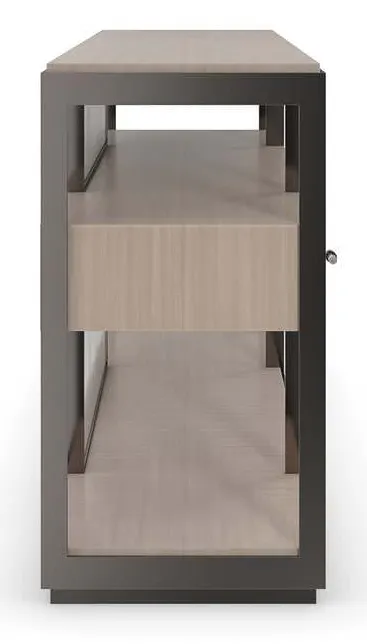Caracole CLA-422-443 Caracole Classic Shelf Sufficient Console Caracole CLA-422-443 Caracole Classic Shelf Sufficient Console