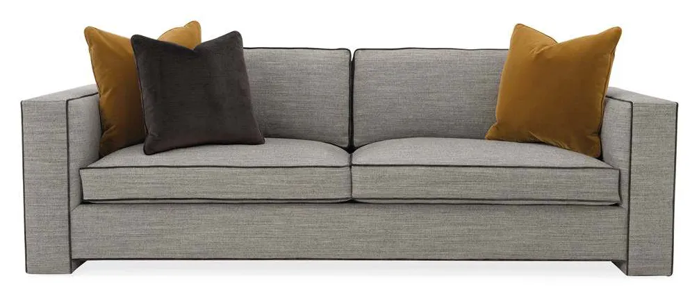 Caracole UPH-019-017-A Caracole Classic Welt Played Sofa Caracole UPH-019-017-A Caracole Classic Welt Played Sofa