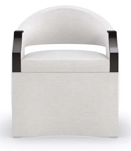 Caracole UPH-421-032-A Dinner Roll Accent Chair Caracole UPH-421-032-A Dinner Roll Accent Chair
