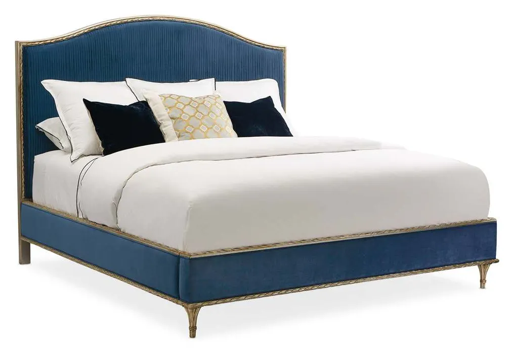 Caracole C063-419-122 Fontainebleau King Platform Bed Caracole C063-419-122 Fontainebleau King Platform Bed