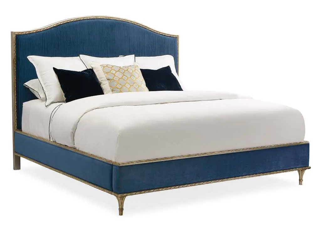 Caracole C063-419-122 Fontainebleau King Platform Bed Caracole C063-419-122 Fontainebleau King Platform Bed