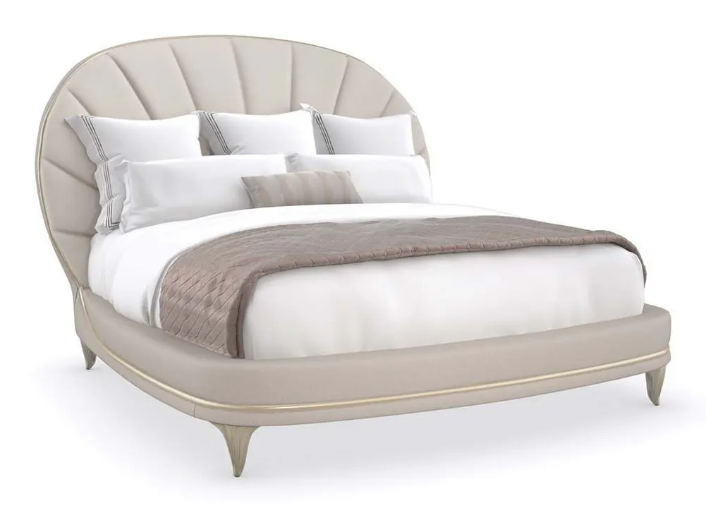 Caracole C093-020-121 Lillian King Upholstered Bed Caracole C093-020-121 Lillian King Upholstered Bed