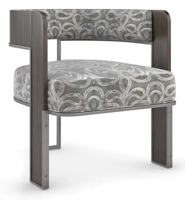 Caracole M020-417-132-C Moderne Streamline Streamliner Chair Caracole M020-417-132-C Moderne Streamline Streamliner Chair