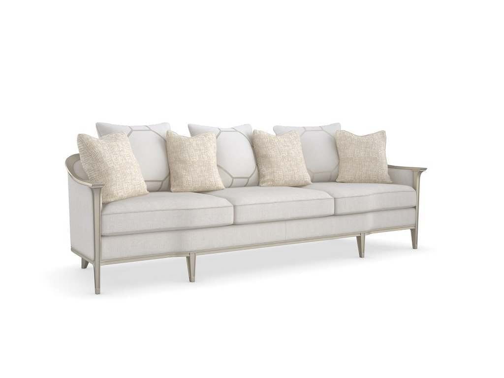 Caracole UPH-421-113-A Eaves Drop 110 Inch Sofa