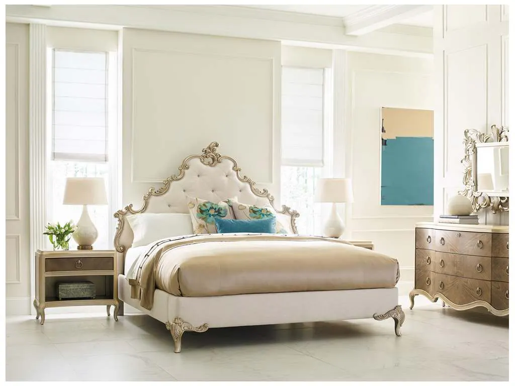 Caracole C063-419-141 Fontainebleau California King Panel Bed Caracole C063-419-141 Fontainebleau California King Panel Bed
