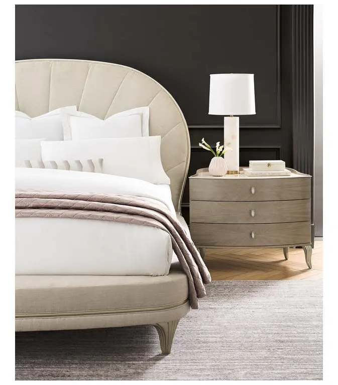 Caracole C093-020-121 Lillian King Upholstered Bed Caracole C093-020-121 Lillian King Upholstered Bed