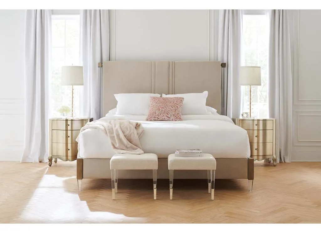 Caracole CLA-019-142 Light Up Your Life California Bed Caracole CLA-019-142 Light Up Your Life California Bed