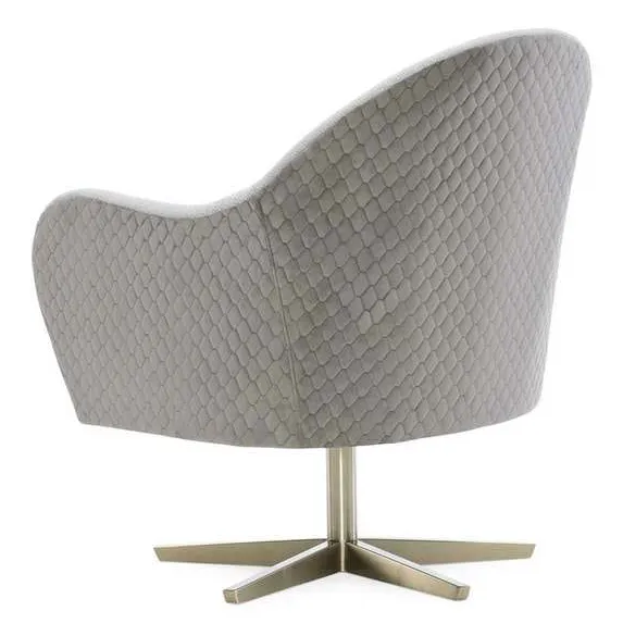Caracole M100-419-231-A Modern Edge Verge Swivel Chair Caracole M100-419-231-A Modern Edge Verge Swivel Chair