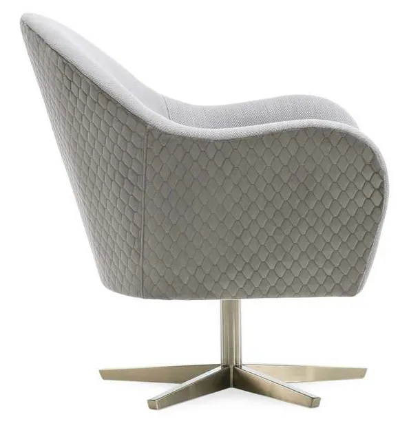 Caracole M100-419-231-A Modern Edge Verge Swivel Chair Caracole M100-419-231-A Modern Edge Verge Swivel Chair