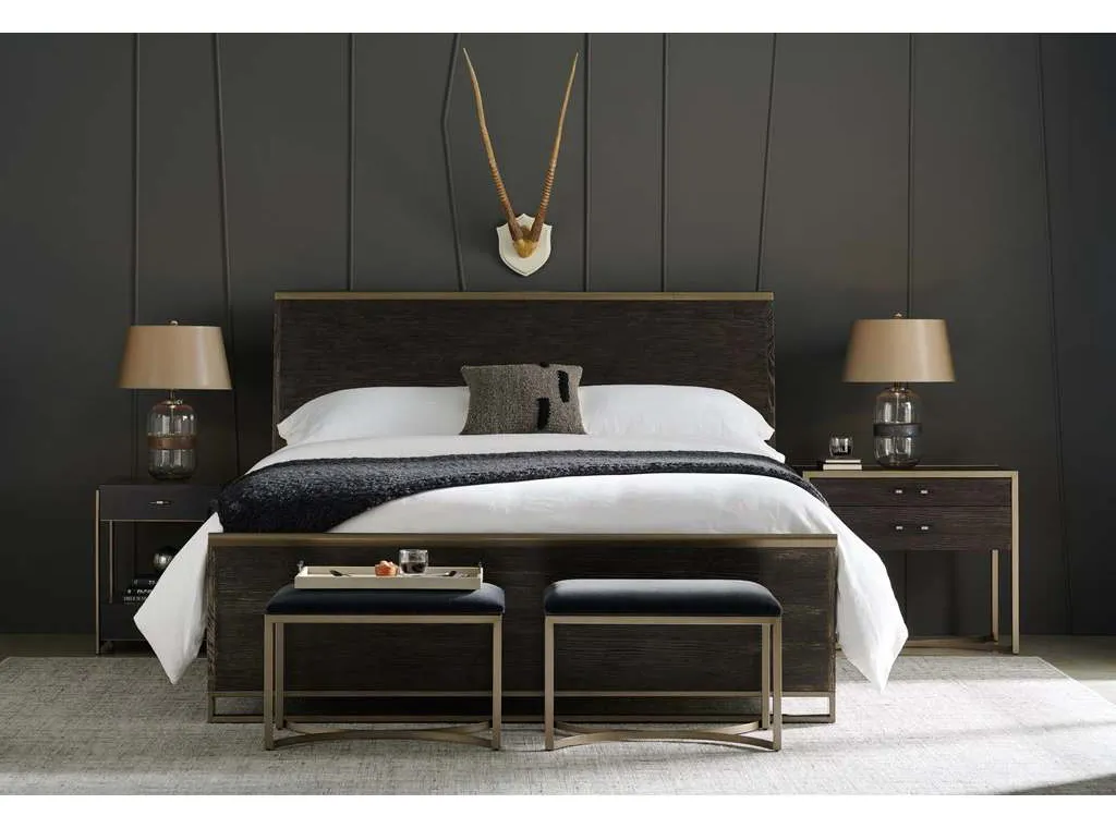Caracole M113-019-142 Modern Remix Wood California King Bed Caracole M113-019-142 Modern Remix Wood California King Bed