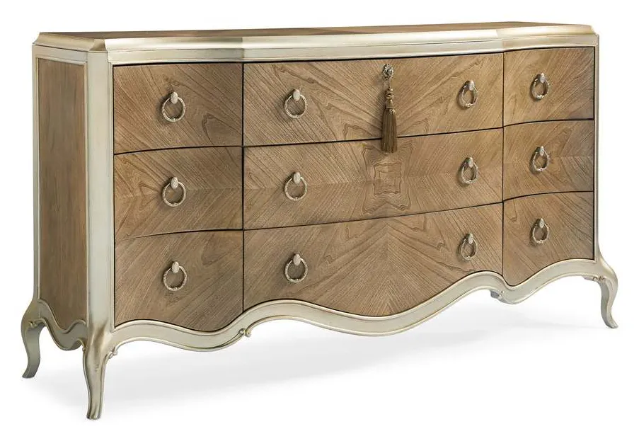 Caracole C063-419-032 Fontainebleau Triple Dresser Caracole C063-419-032 Fontainebleau Triple Dresser