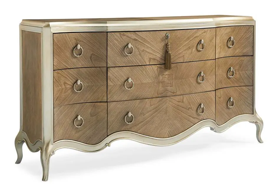 Caracole C063-419-032 Fontainebleau Triple Dresser Caracole C063-419-032 Fontainebleau Triple Dresser