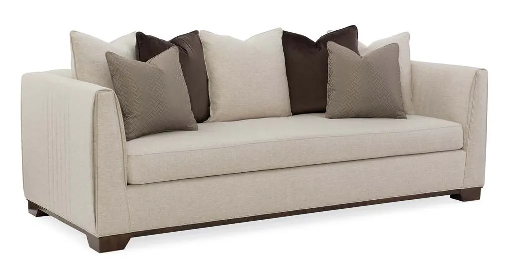 Caracole M020-417-012-A Modern Streamline Moderne Sofa Caracole M020-417-012-A Modern Streamline Moderne Sofa