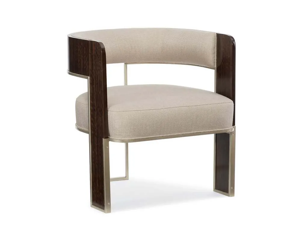 Caracole M020-417-132-A Modern Streamline Streamliner Chair