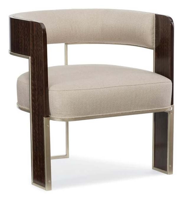 Caracole M020-417-132-A Modern Streamline Streamliner Chair Caracole M020-417-132-A Modern Streamline Streamliner Chair