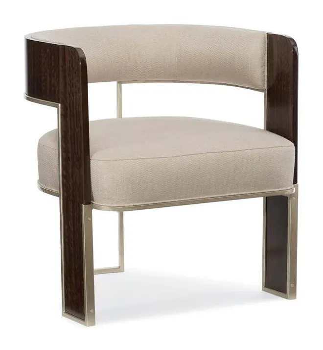 Caracole M020-417-132-A Modern Streamline Streamliner Chair Caracole M020-417-132-A Modern Streamline Streamliner Chair