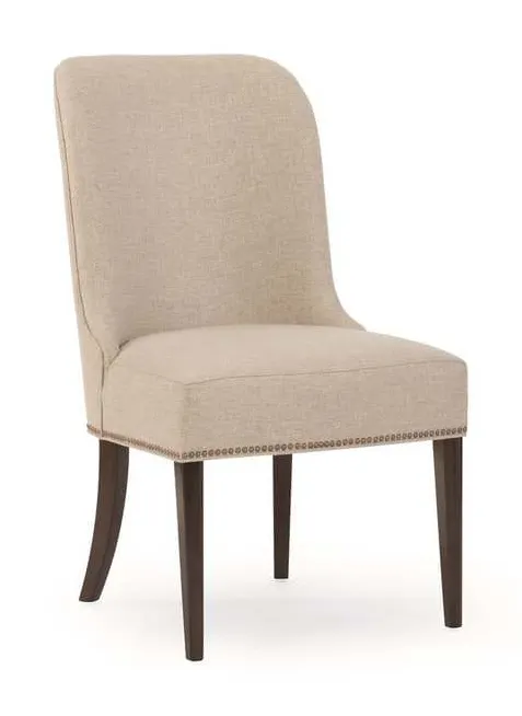 Caracole M022-417-281 Modern Streamline Streamline Side Chair Caracole M022-417-281 Modern Streamline Streamline Side Chair
