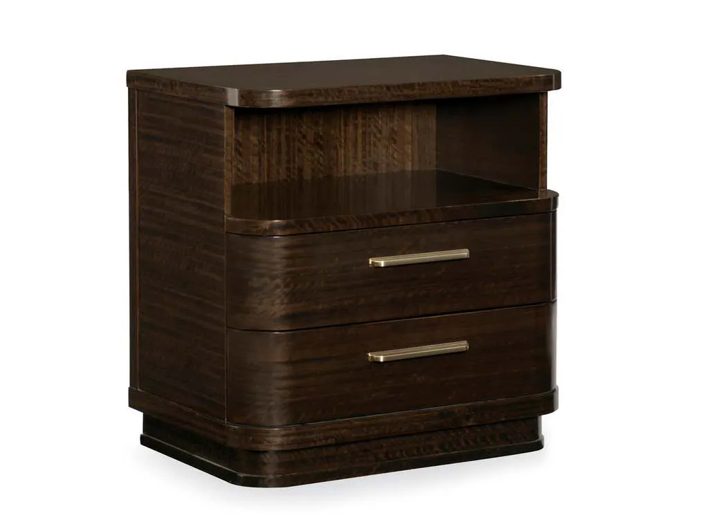 Caracole M023-417-061 Modern Streamline Streamline Nightstand