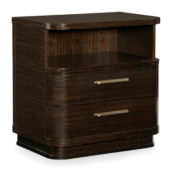 Caracole M023-417-061 Modern Streamline Streamline Nightstand Caracole M023-417-061 Modern Streamline Streamline Nightstand