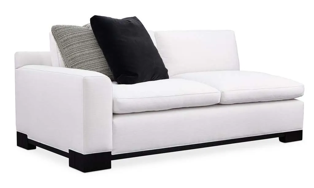 Caracole M110-019-LL1-A Modern Remix Refresh Left Arm Loveseat Caracole M110-019-LL1-A Modern Remix Refresh Left Arm Loveseat