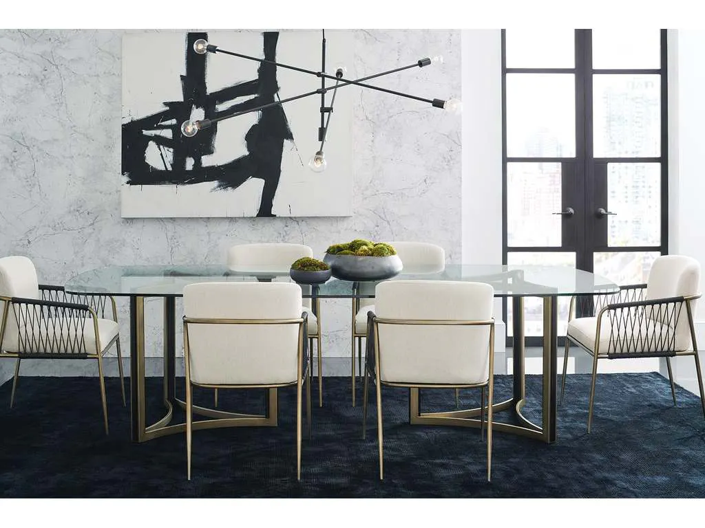 Caracole M112-019-274 Modern Remix Woven Dining Chair Caracole M112-019-274 Modern Remix Woven Dining Chair