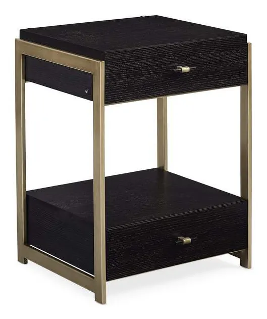 Caracole M113-019-063 Modern Remix Nightstand Caracole M113-019-063 Modern Remix Nightstand