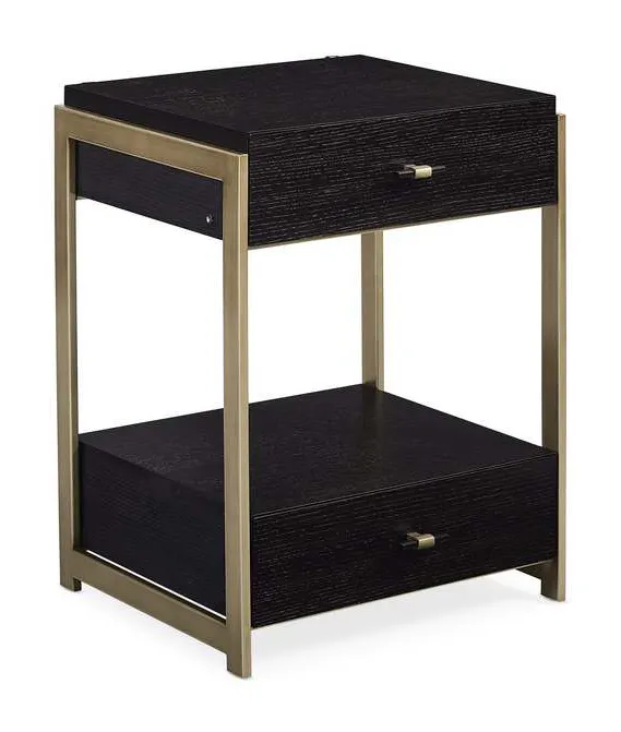Caracole M113-019-063 Modern Remix Nightstand Caracole M113-019-063 Modern Remix Nightstand
